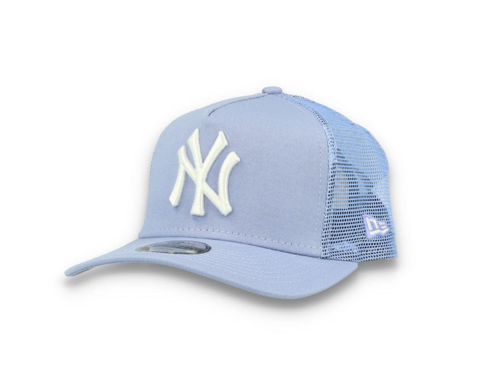 Kids Trucker Cap Tonal Mesh NY Yankees Light Purple - LOKK