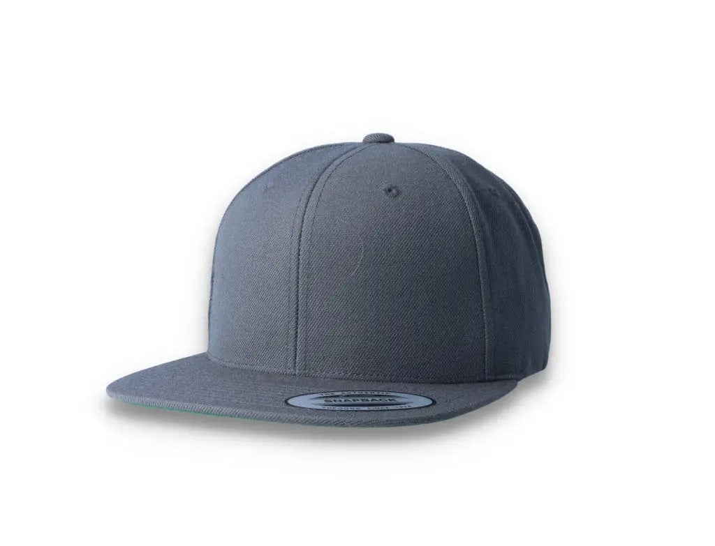 Dark Grey Snapback Cap 6089M - Yupoong - LOKK