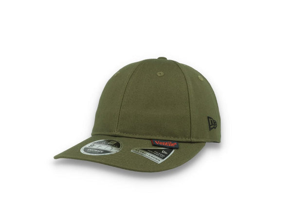 9FIFTY Retro Crown Ventile Olive Green - LOKK