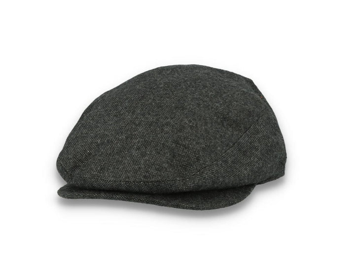 Barbour Barlow Flat Cap Dark Grey - LOKK