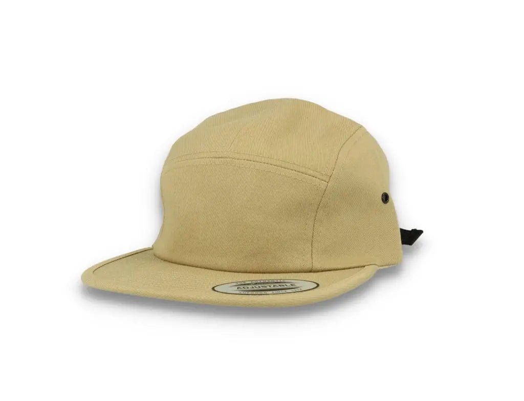 Khaki 5-Panel Classic Jockey Cap - Yupoong 7005 - LOKK