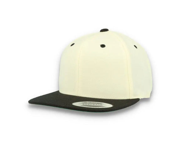 Yupoong Classic Snapback 6089MT White/Black - LOKK