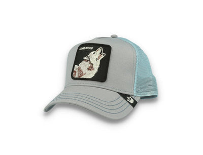 Goorin Trucker Cap  The Lone Wolf Grey