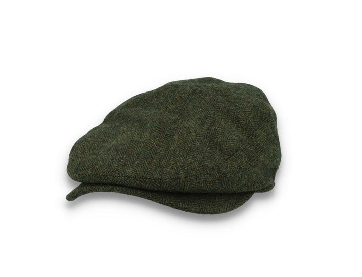 Barbour Barlow Flat Cap Olive - LOKK