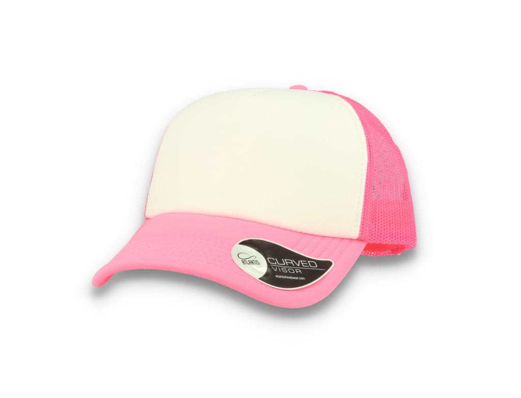 Trucker Cap Fuchsia Fluo/White Atlantis Rapper Foam - LOKK