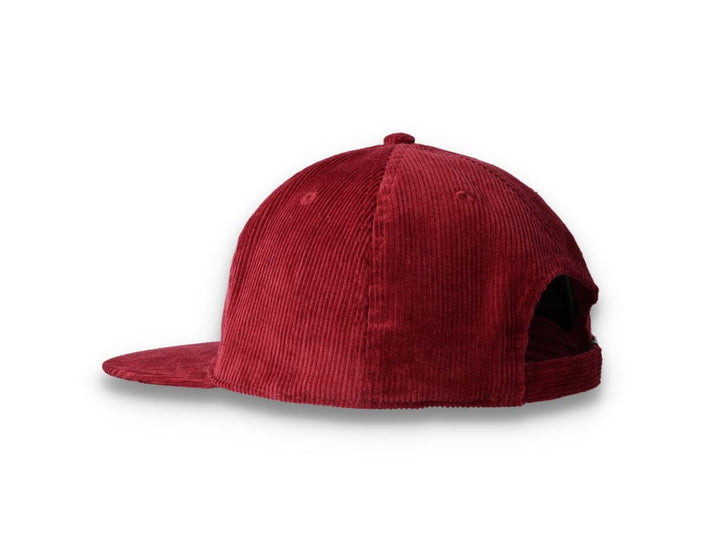 Playdude Trip Advisor Cord Cap Burgundy - LOKK