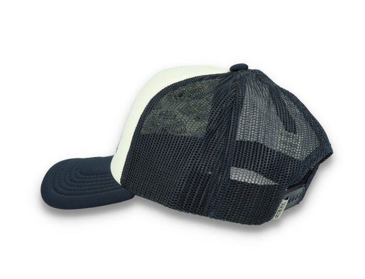 Von Dutch Trucker Cap Baker White/Navy - LOKK