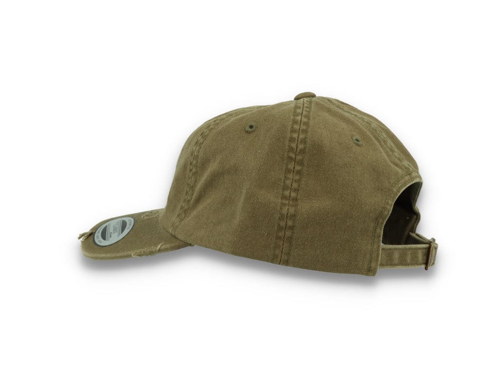 Low Profile Destroyed Cap Buck Green 6245DC - LOKK