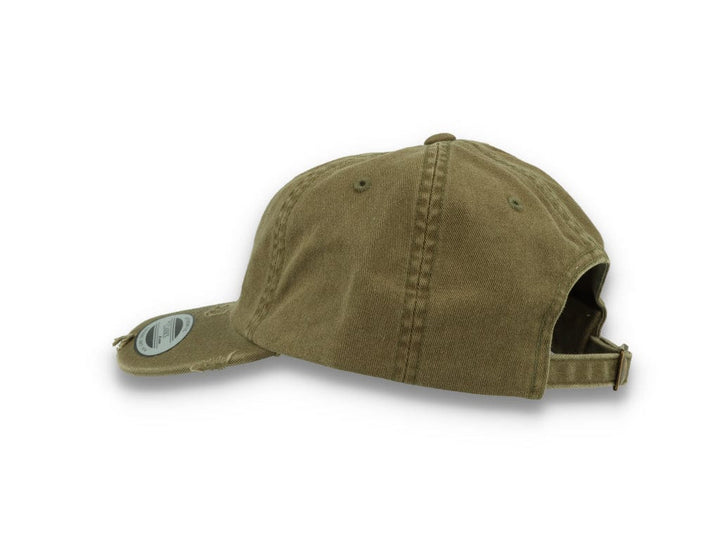 Low Profile Destroyed Cap Buck Green 6245DC - LOKK