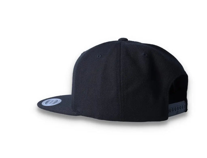 Black Snapback Cap - Yupoong 6089M - LOKK