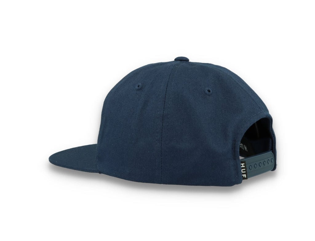Cap Snapback Essential Unstructured Box Indigo Blue - LOKK