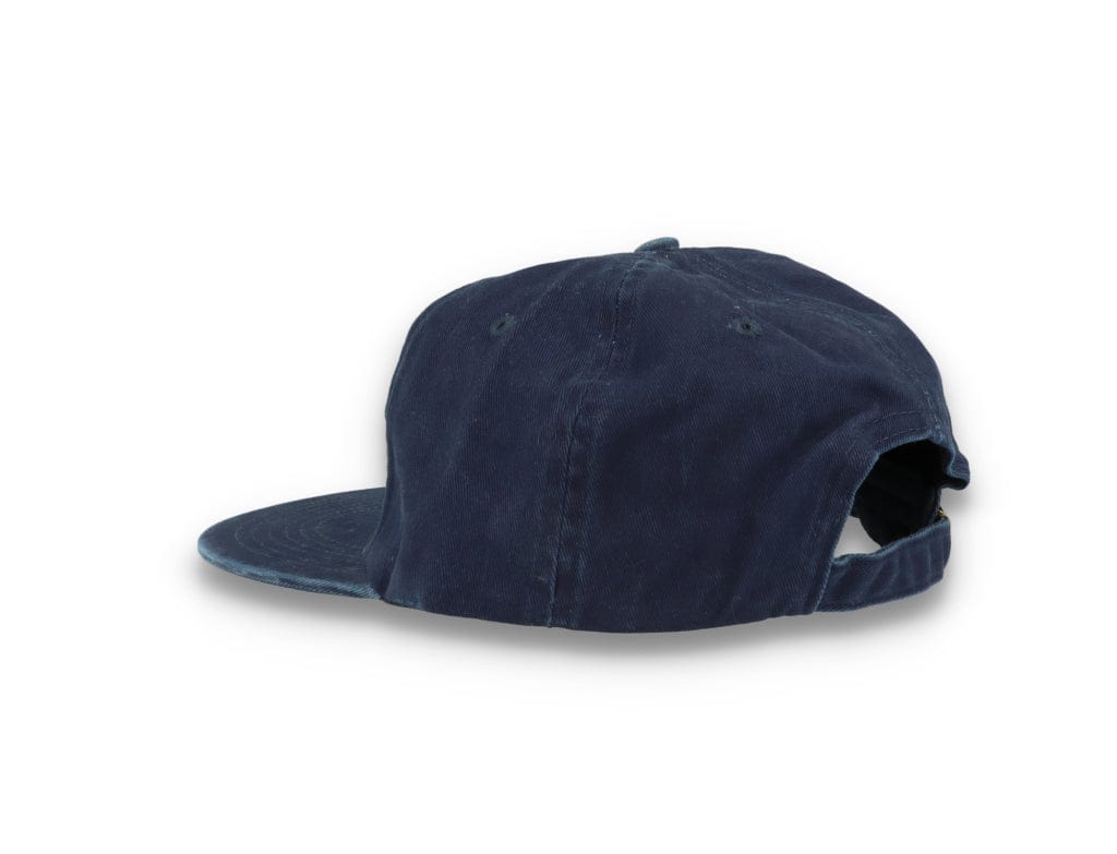 Free & Easy Don't Trip Strapback Hat Washed Navy - LOKK