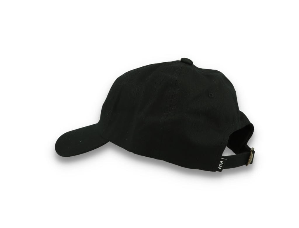Huf Set Og Cv 6 Panel Hat Black - LOKK