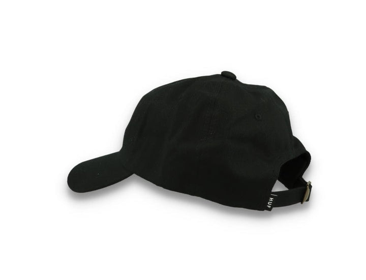 Huf Set Og Cv 6 Panel Hat Black - LOKK