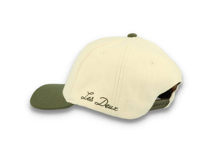 Contrast Baseball Cap Ivory/Olive Night