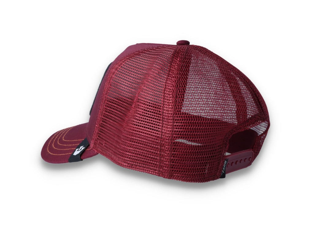 Goorin Trucker Cap The Panther Maroon