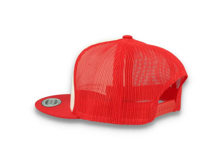 Classic Trucker Cap Red/White/Red - Yupoong 6006 - LOKK