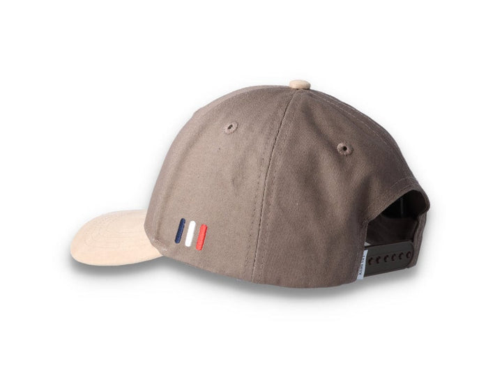 Baseball Cap Suede II Caribou Brown/Oyster Grey - LOKK