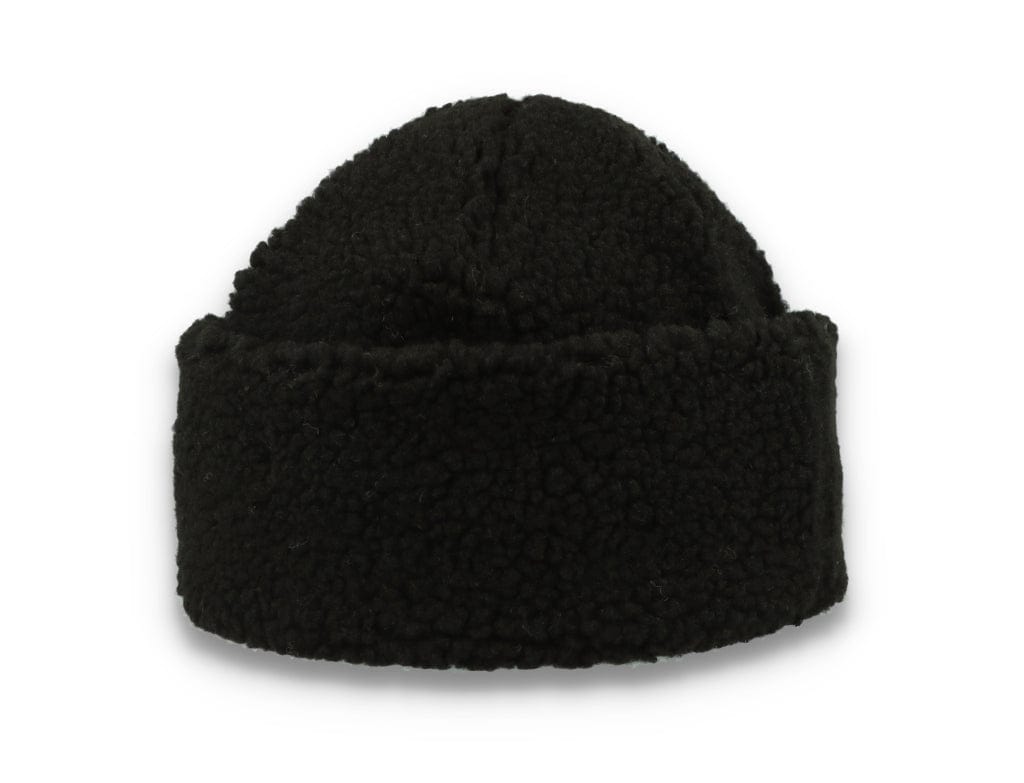Beanie Fur Ball Black Smoke - LOKK