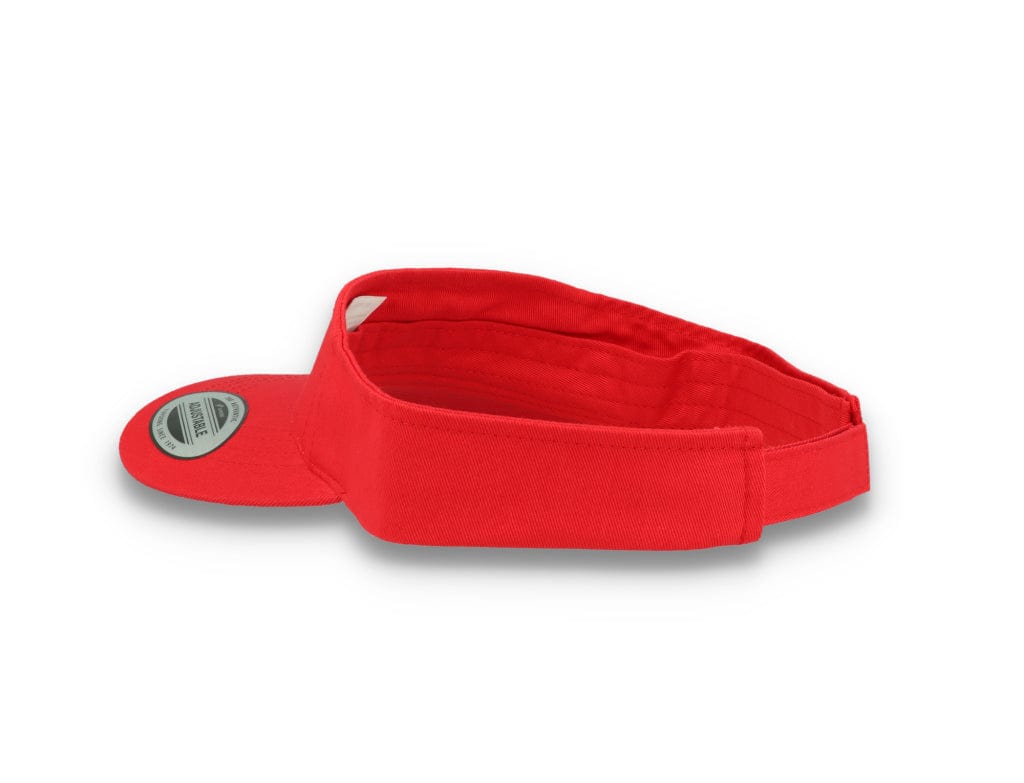 Sun Visor Curved Red - Yupoong 8888 - LOKK