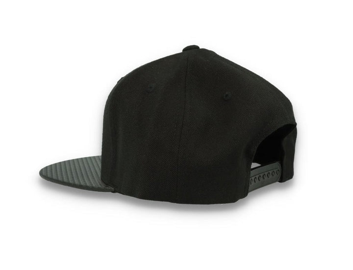 Yupoong Carbon Snapback Black/Carbon 6089CA - LOKK