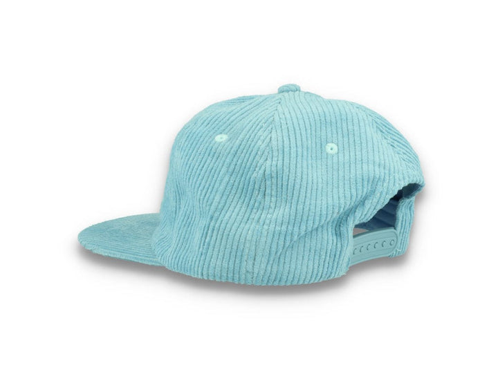 Free & Easy Don't Trip Fat Corduroy Snapback Cap Blue - LOKK