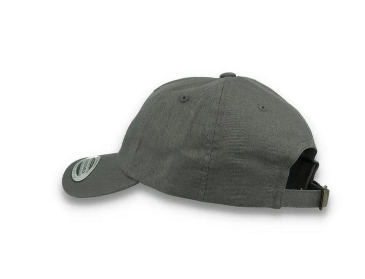 Dark Grey Dad Cap Low Profile Cotton Twill - Yupoong 6245CM - LOKK