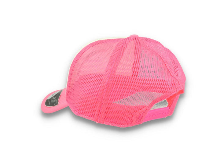 Trucker Cap Fuchsia Fluo/White Atlantis Rapper Foam - LOKK