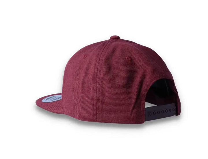Maroon Snapback Cap - Yupoong 6089M - LOKK
