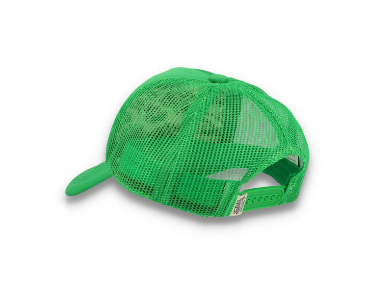 Von Dutch Trucker Cap Tampa Foam Green/Green - LOKK