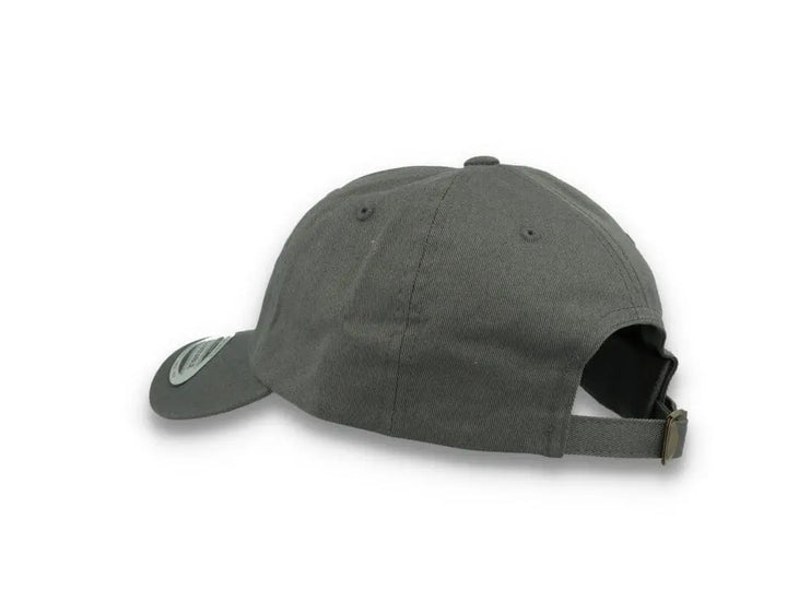 Dark Grey Dad Cap Low Profile Cotton Twill - Yupoong 6245CM - LOKK