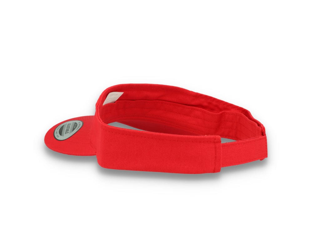 Sun Visor Curved Red - Yupoong 8888