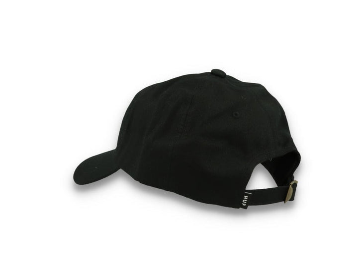 Huf Set Og Cv 6 Panel Hat Black - LOKK