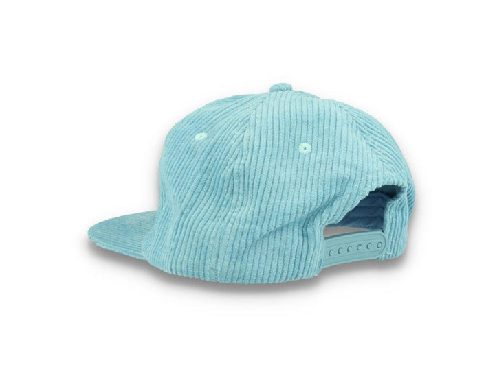 Free & Easy Don't Trip Fat Corduroy Snapback Cap Blue - LOKK