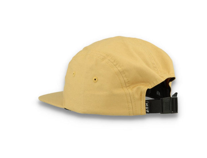 Cap 5-Panel Sort HUF Essential Box Logo Volley Brown - LOKK
