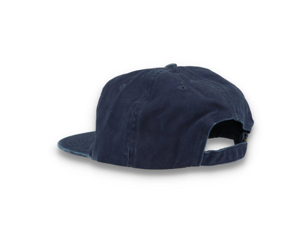Free & Easy Don't Trip Strapback Hat Washed Navy - LOKK