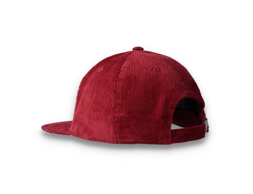 Playdude Trip Advisor Cord Cap Burgundy - LOKK