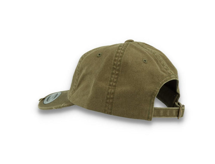 Low Profile Destroyed Cap Buck Green 6245DC - LOKK