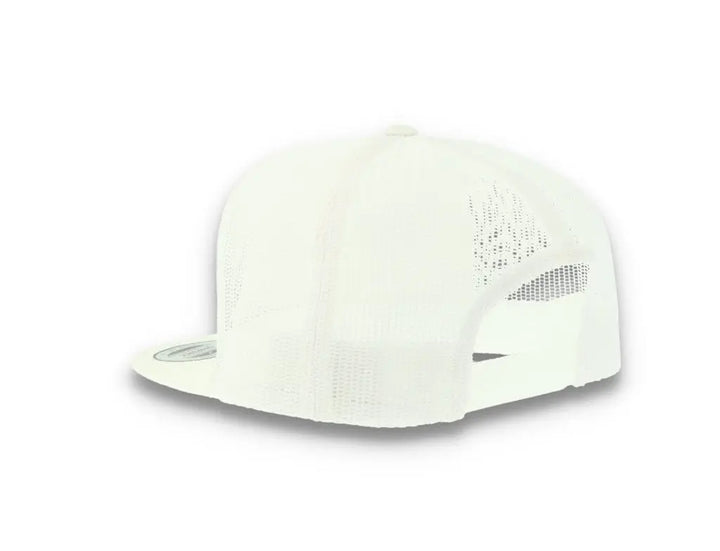 Classic Trucker Cap White/White - Yupoong 6006 - LOKK