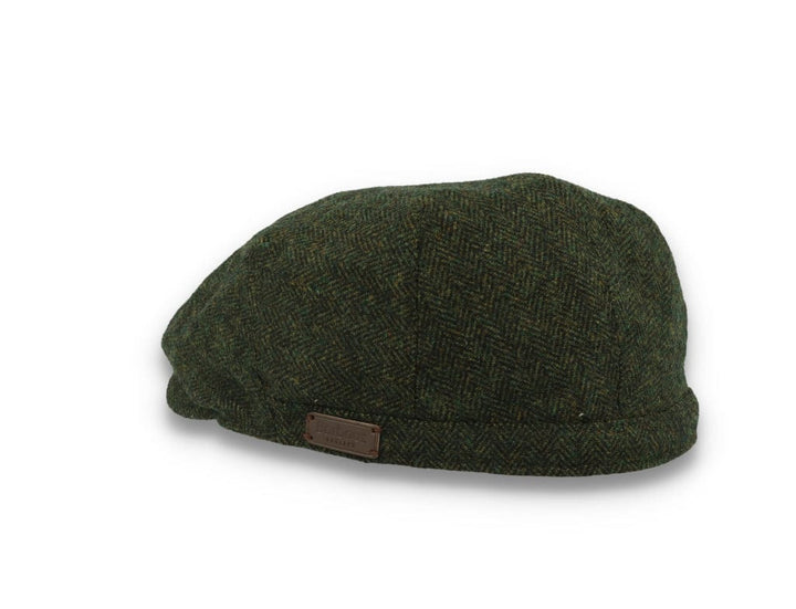 Barbour Barlow Flat Cap Olive - LOKK