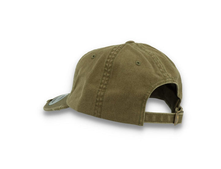 Low Profile Destroyed Cap Buck Green 6245DC - LOKK