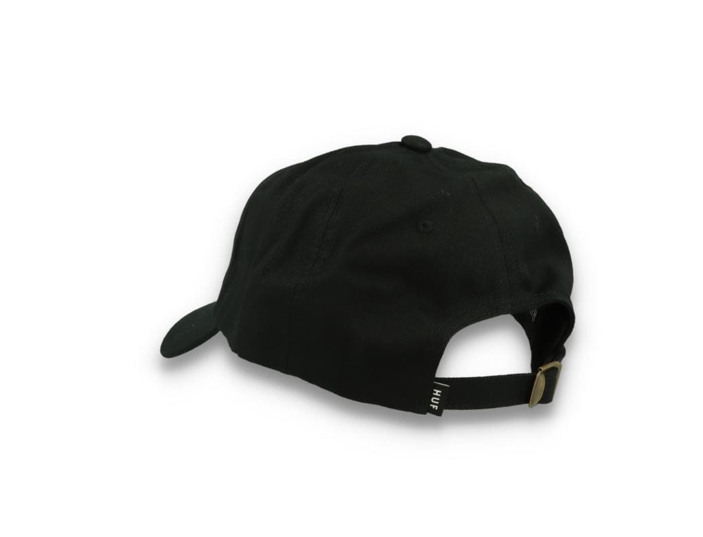 Huf Set Og Cv 6 Panel Hat Black - LOKK