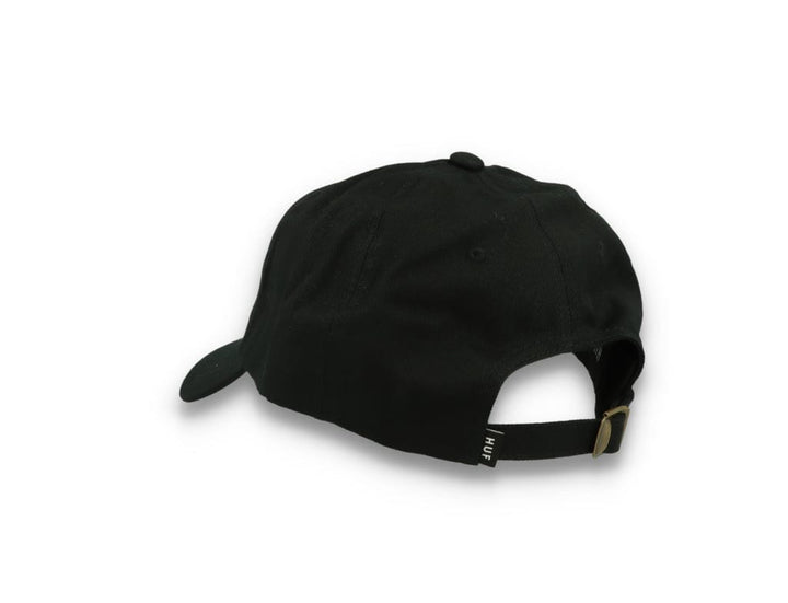 Huf Set Og Cv 6 Panel Hat Black - LOKK
