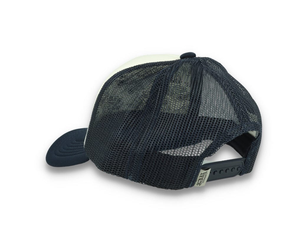 Von Dutch Trucker Cap Baker White/Navy - LOKK