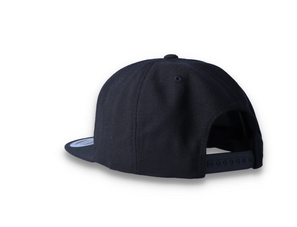 Kids Black/Black Snapback Cap - Yupoong 6089M - LOKK