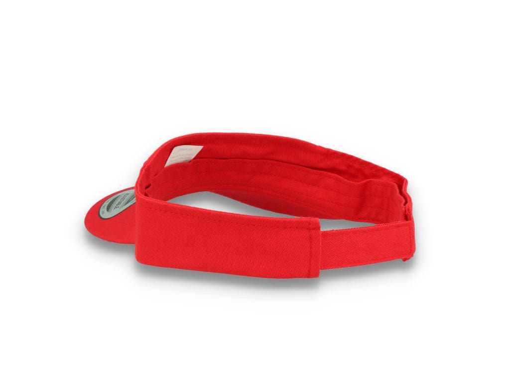 Sun Visor Curved Red - Yupoong 8888 - LOKK