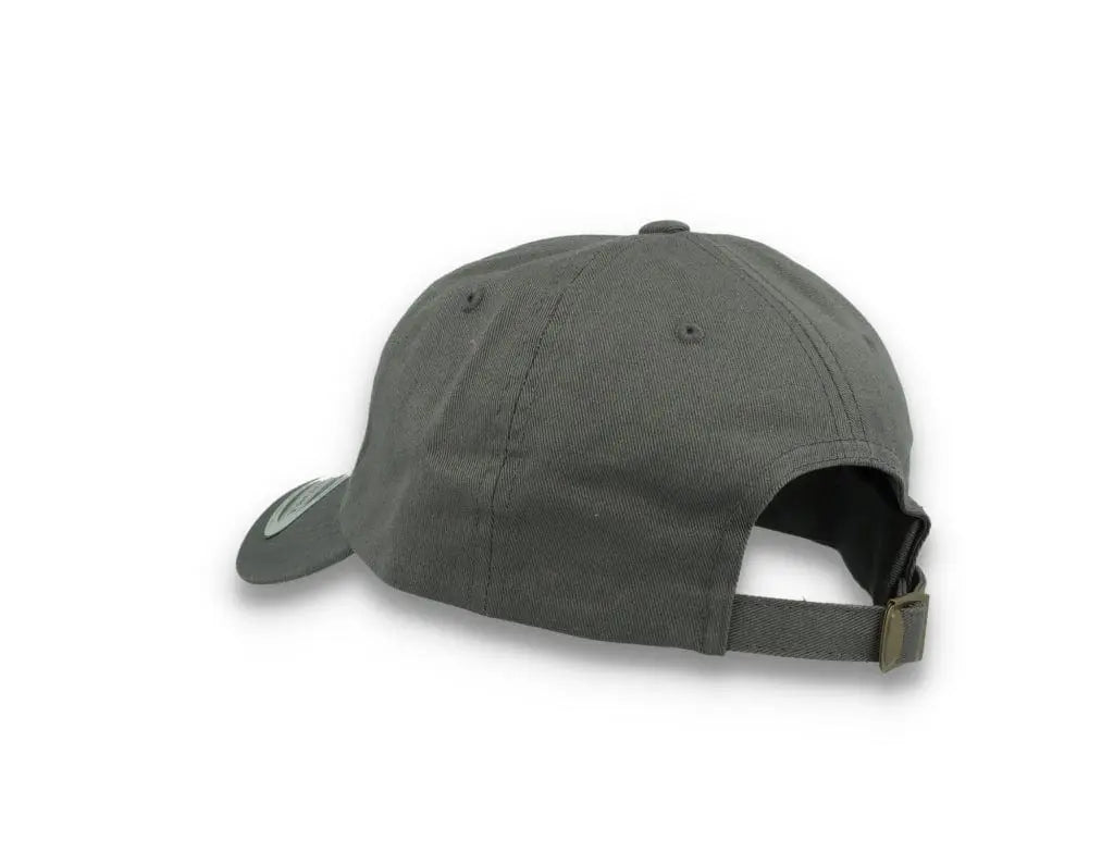 Dark Grey Dad Cap Low Profile Cotton Twill - Yupoong 6245CM - LOKK