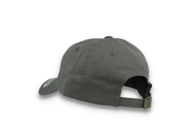 Dark Grey Dad Cap Low Profile Cotton Twill - Yupoong 6245CM - LOKK