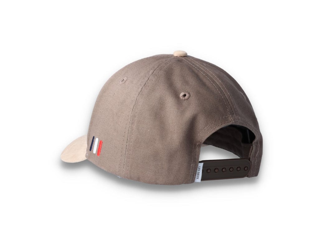 Baseball Cap Suede II Caribou Brown/Oyster Grey - LOKK