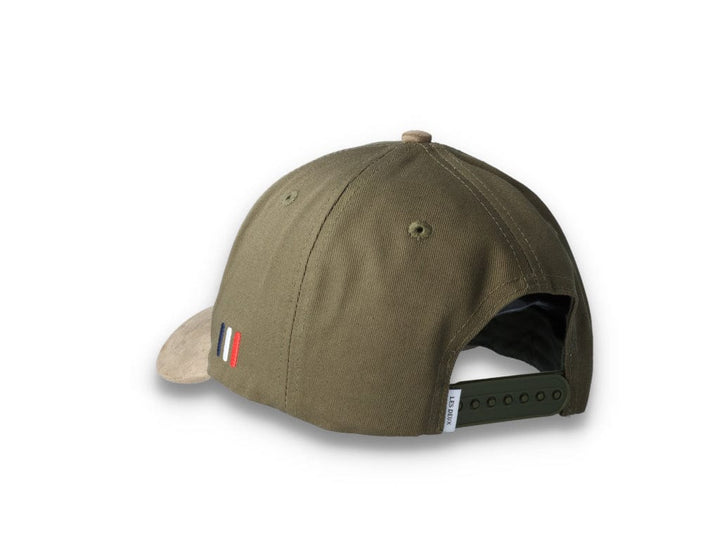 Baseball Cap Suede II Olive Night/Turtle Green - LOKK